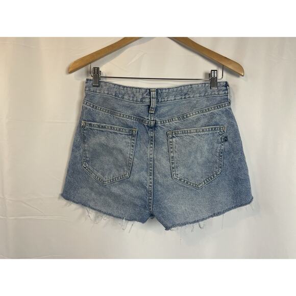 Pilcro Womens 28 Waist Cutoff Shorts Denim jean Faded - Picture 3 of 9